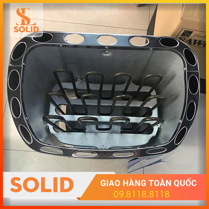 Cấu tạo bên trong máy xông hơi sawo scandia