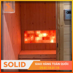 Phòng xông hơi đá muối 1,5m x 1,5m đóng sẵn