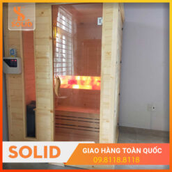 Phòng xông hơi đá muối đóng sẵn (3 người dùng)