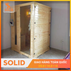 Phòng xông hơi đá muối đóng sẵn (3 người dùng)