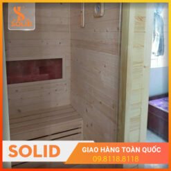 Phòng xông hơi đá muối đóng sẵn (3 người dùng)
