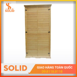 Phòng xông hơi khô đóng sẵn bằng gỗ thông Mỹ