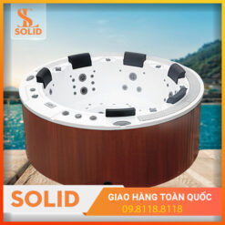 Bồn sục JACUZZI tròn SR831 | 6 người