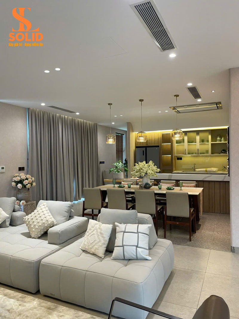 Dự án hoàn thiện nội thất nhà anh Cường