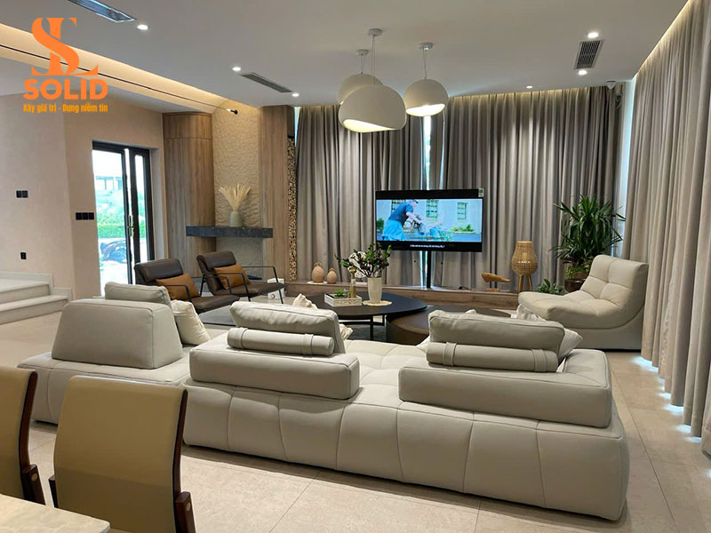 Dự án hoàn thiện nội thất nhà anh Cường