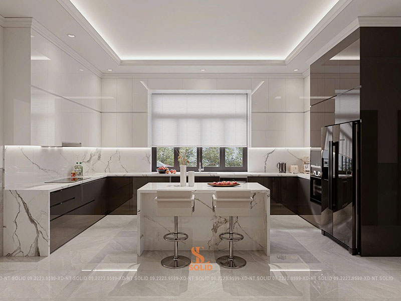 Dự án hoàn thiện nội thất nhà anh Quân