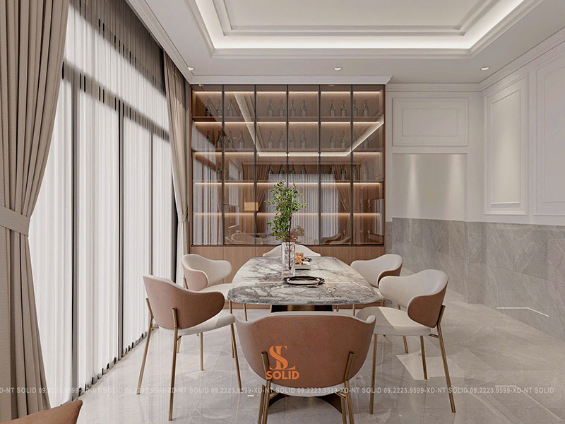 Dự án hoàn thiện nội thất nhà anh Quân