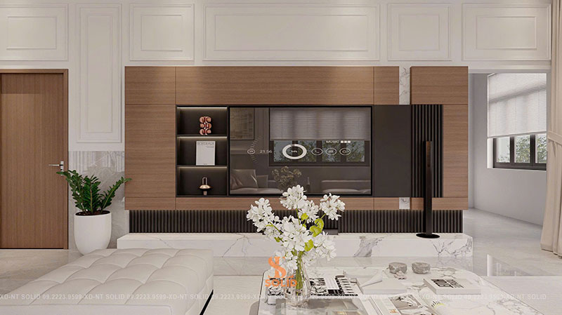 Dự án hoàn thiện nội thất nhà anh Quân