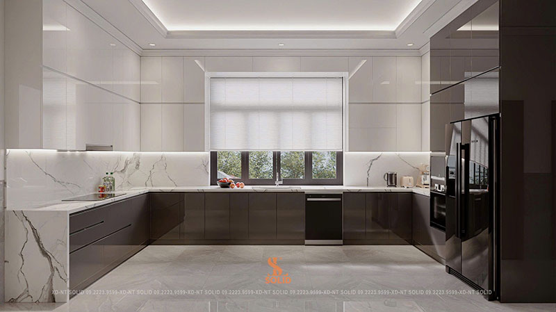 Dự án hoàn thiện nội thất nhà anh Quân