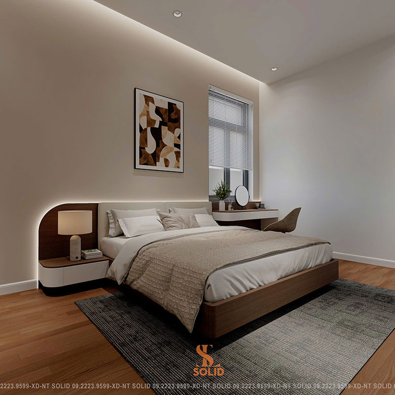 Dự án hoàn thiện nội thất nhà anh Quân