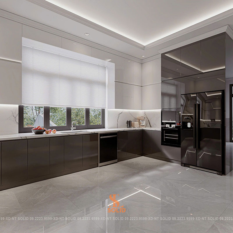 Dự án hoàn thiện nội thất nhà anh Quân