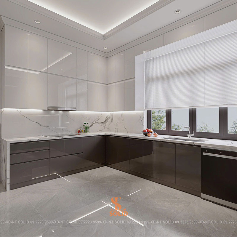 Dự án hoàn thiện nội thất nhà anh Quân