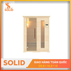 Phòng xông hơi khô đóng sẵn gỗ thông Mỹ