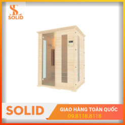 Phòng xông hơi khô đóng sẵn gỗ thông Mỹ
