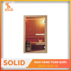 Phòng xông hơi khô gỗ Hemlock 1,5mx1m