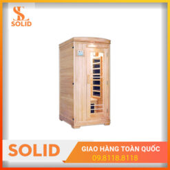 Phòng xông hơi khô gỗ Hemlock 1mx1m