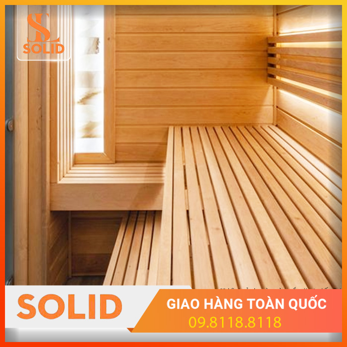 Phòng xông hơi khô gỗ thông Nhật 2 người