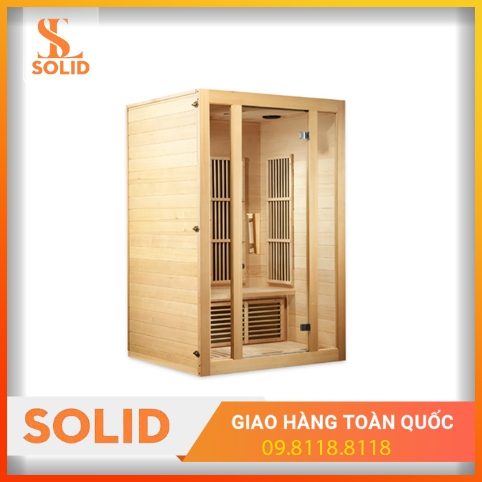 Phòng xông hơi khô gỗ thông Nhật 2 người Phòng xông hơi khô gỗ thông Nhật 2 người