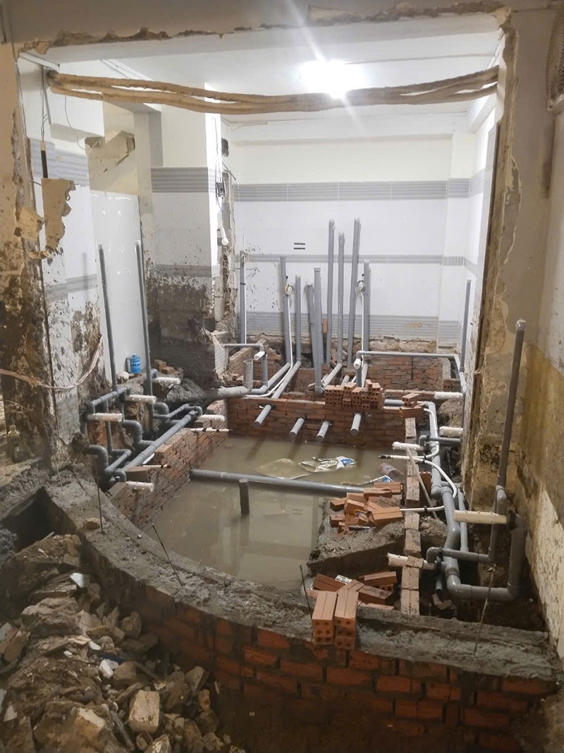 Dự án thi công hồ bơi