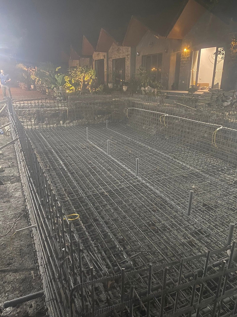 Dự án thi công hồ bơi