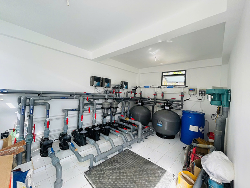 Dự án thi công hồ bơi