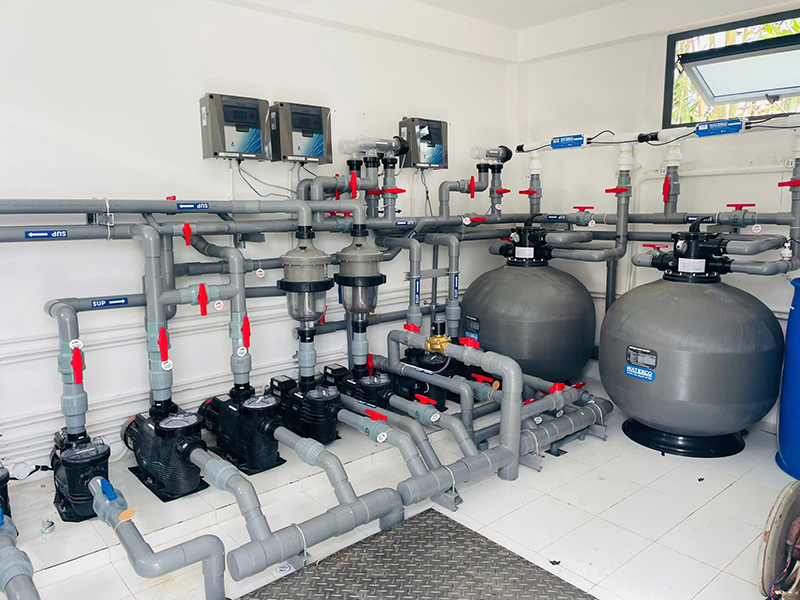 Dự án thi công hồ bơi