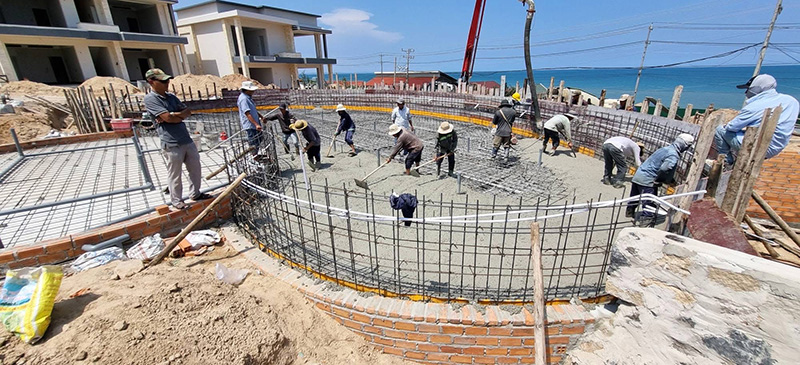 Dự án thi công hồ bơi