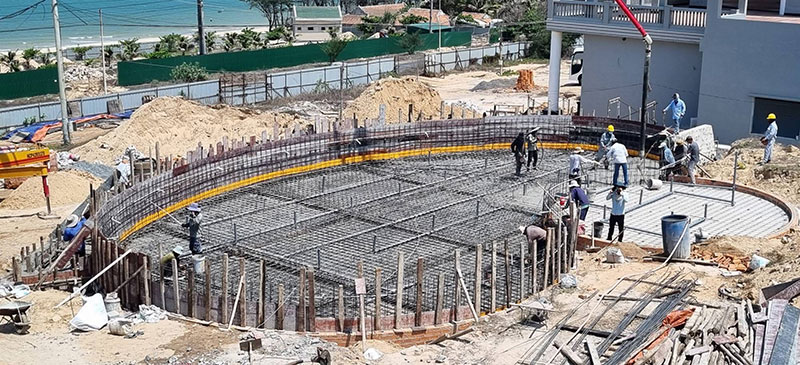 Dự án thi công hồ bơi