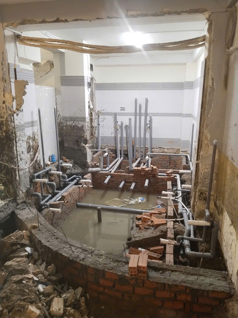 Dự án thi công hồ bơi