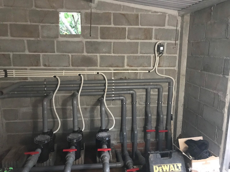 Dự án thi công hoàn thiện bể bơi