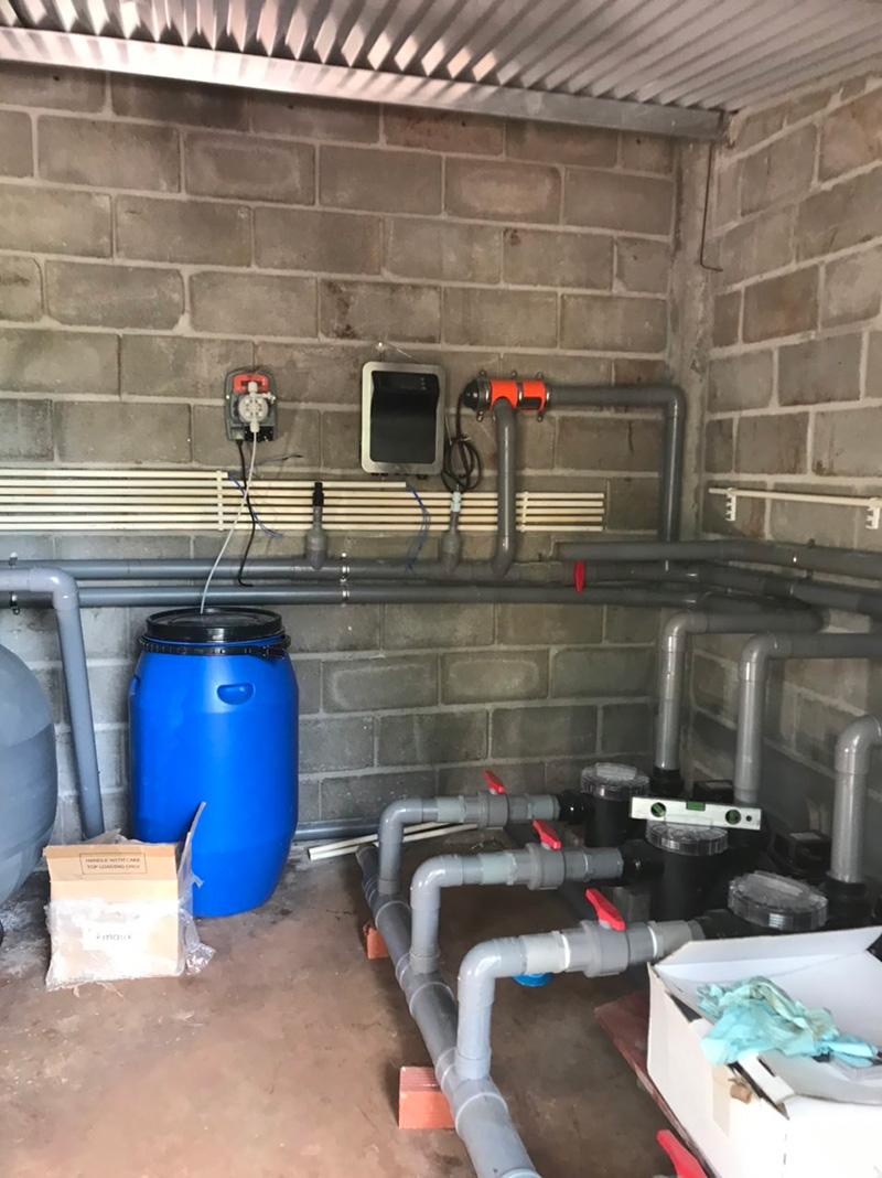 Dự án thi công hoàn thiện bể bơi