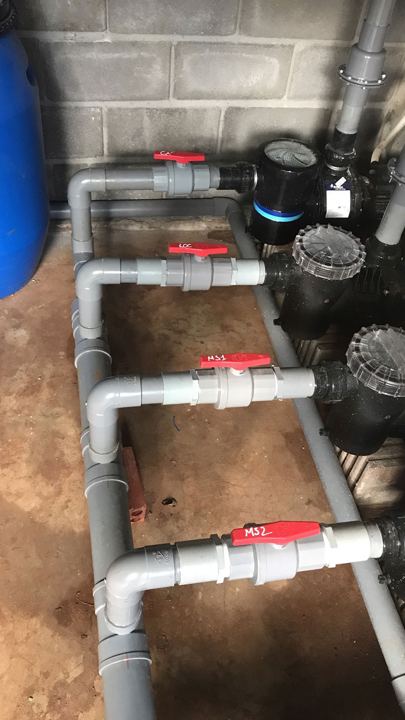 Dự án thi công hoàn thiện bể bơi