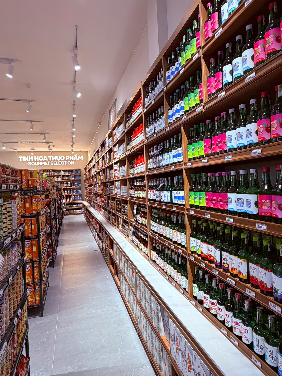 Hoàn thiện nội thất chuỗi siêu thị Mena Gourmet – CN Trần Não, TP.HCM (600m²)