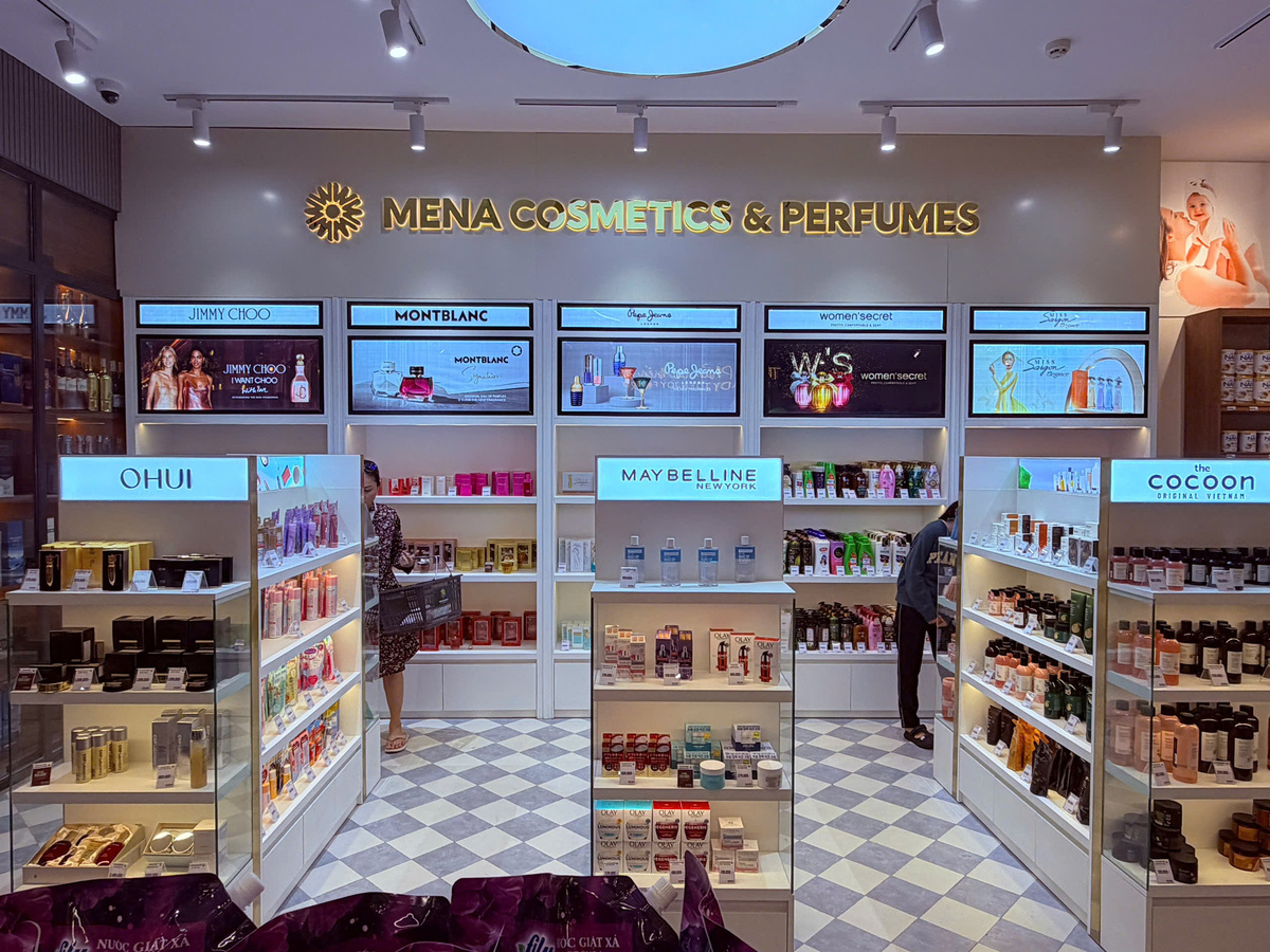 Hoàn thiện nội thất chuỗi siêu thị Mena Gourmet – CN Trần Não, TP.HCM (600m²)