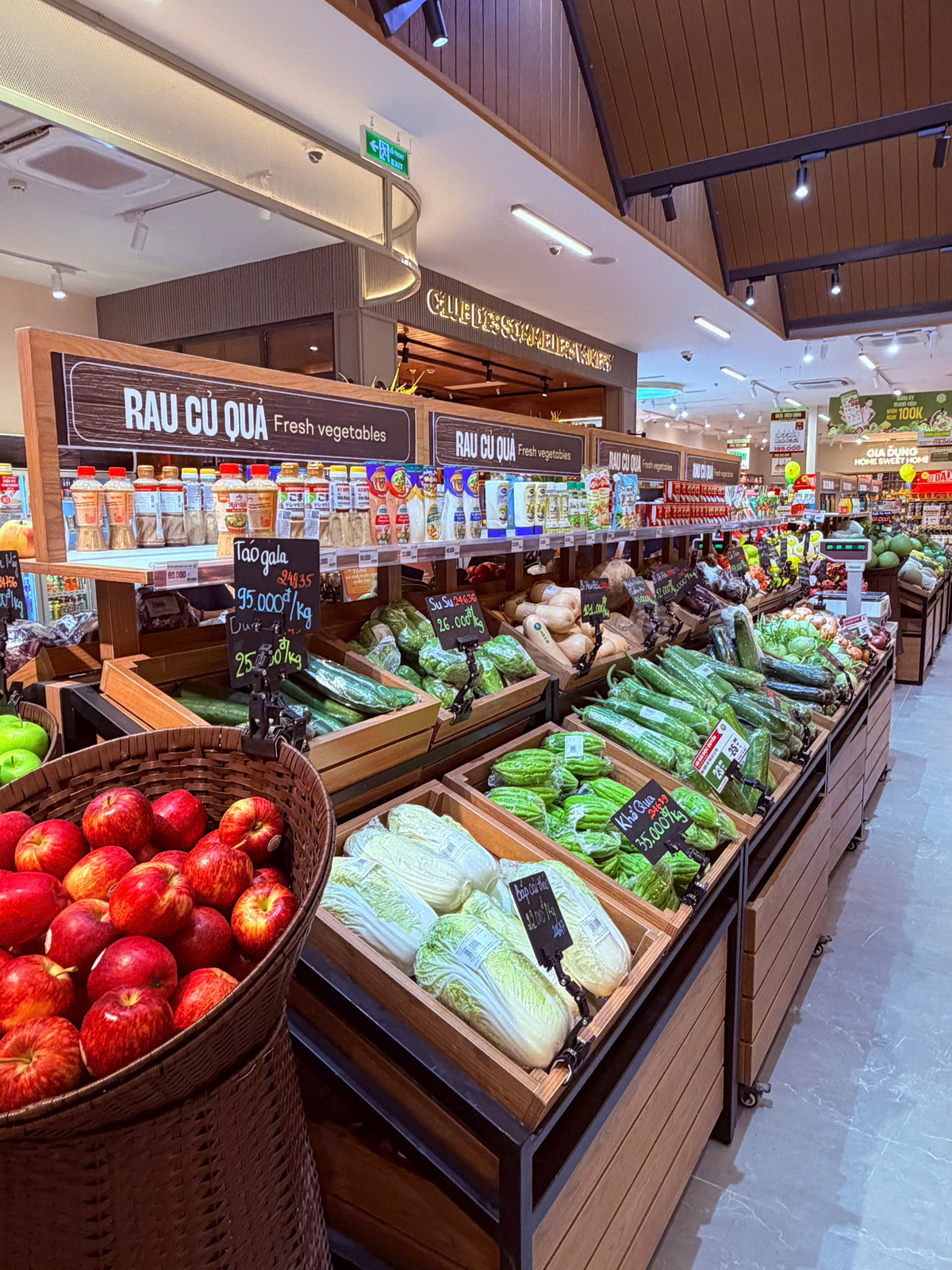 Hoàn thiện nội thất chuỗi siêu thị Mena Gourmet – CN Trần Não, TP.HCM (600m²)