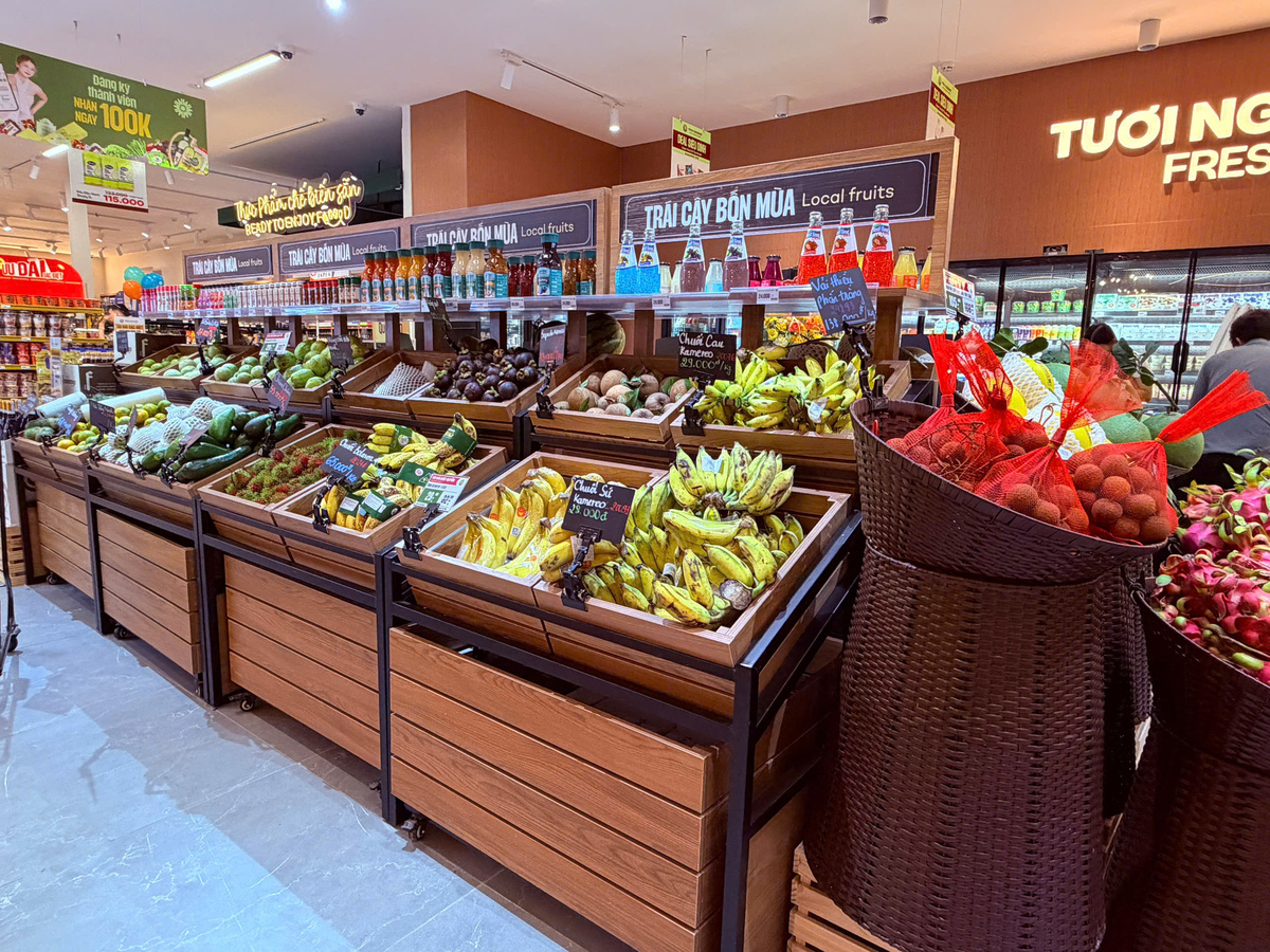 Hoàn thiện nội thất chuỗi siêu thị Mena Gourmet – CN Trần Não, TP.HCM (600m²)