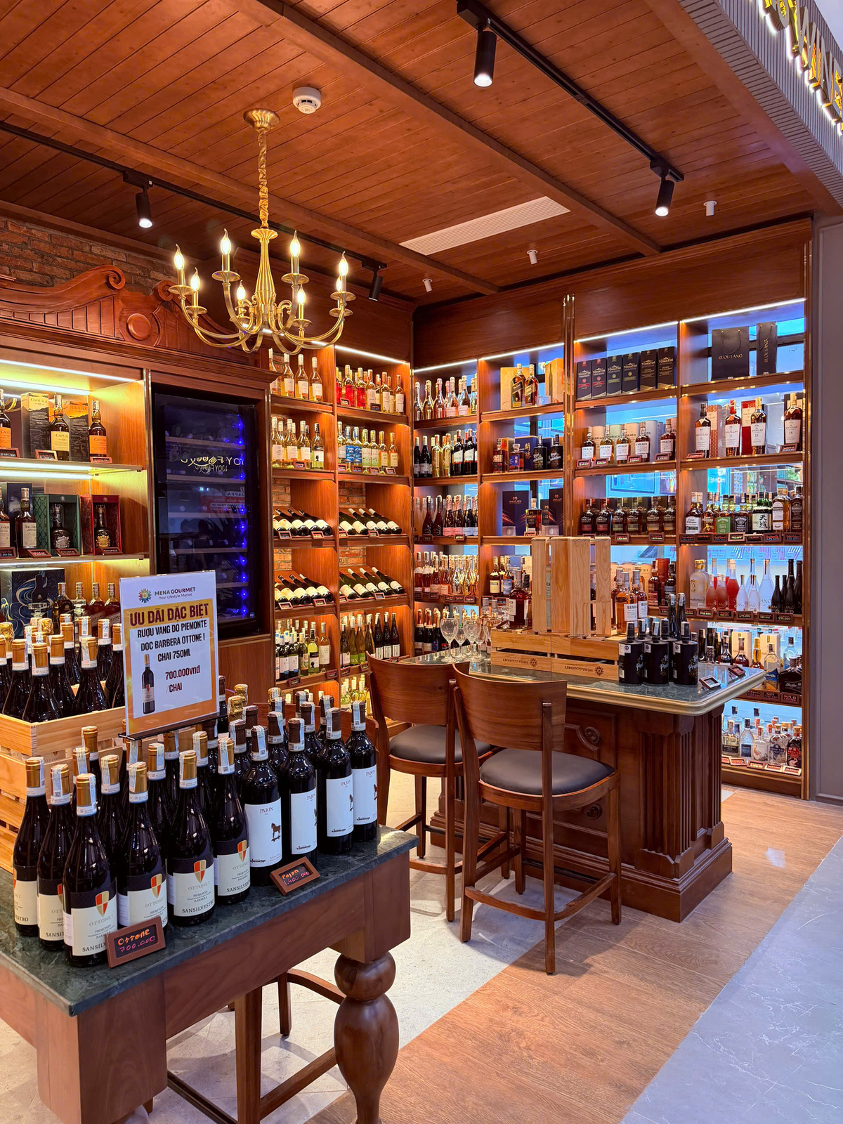 Hoàn thiện nội thất chuỗi siêu thị Mena Gourmet – CN Trần Não, TP.HCM (600m²)