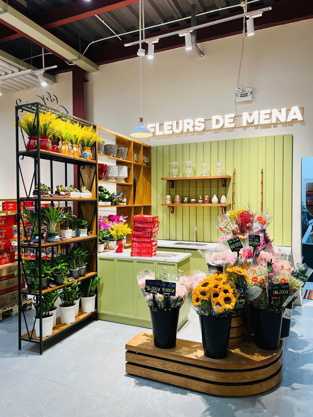 Hoàn thiện thi công siêu thị Mena Gourmet – CN Nguyễn Thị Thập, Quận 7 (1.500m²)