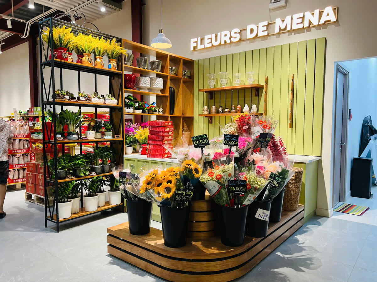 Hoàn thiện thi công siêu thị Mena Gourmet – CN Nguyễn Thị Thập, Quận 7 (1.500m²)
