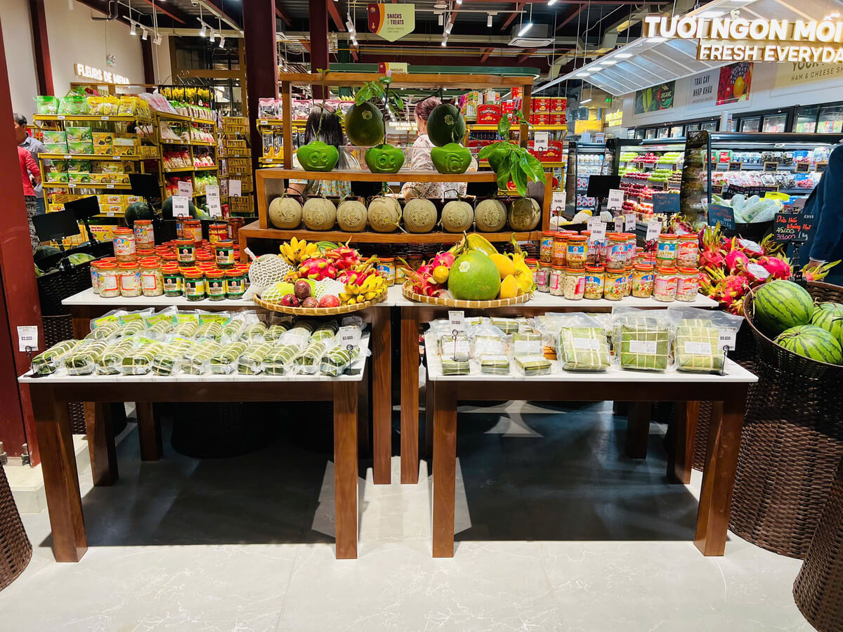 Hoàn thiện thi công siêu thị Mena Gourmet – CN Nguyễn Thị Thập, Quận 7 (1.500m²)