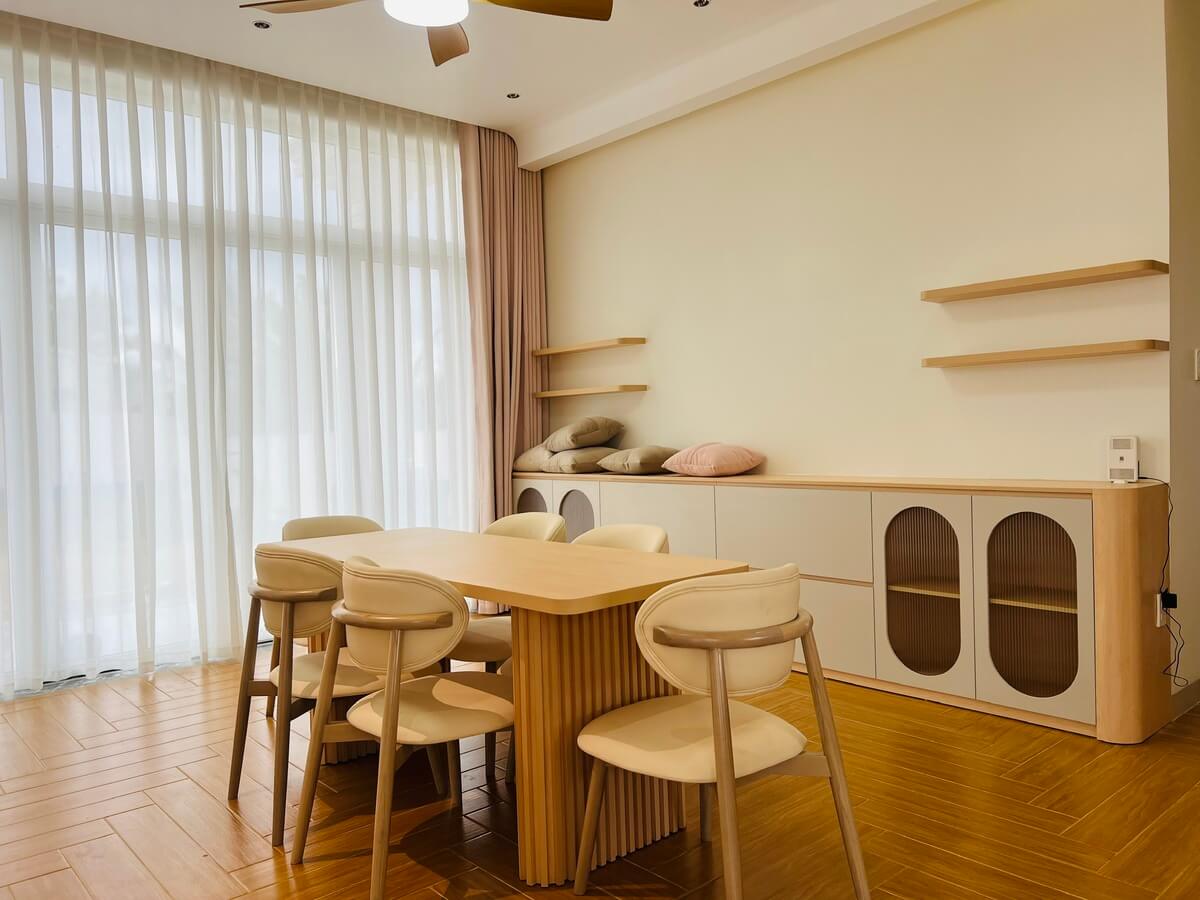 Bàn giao nội thất biệt thự sân vườn 200m2 tại gò dầu tây ninh