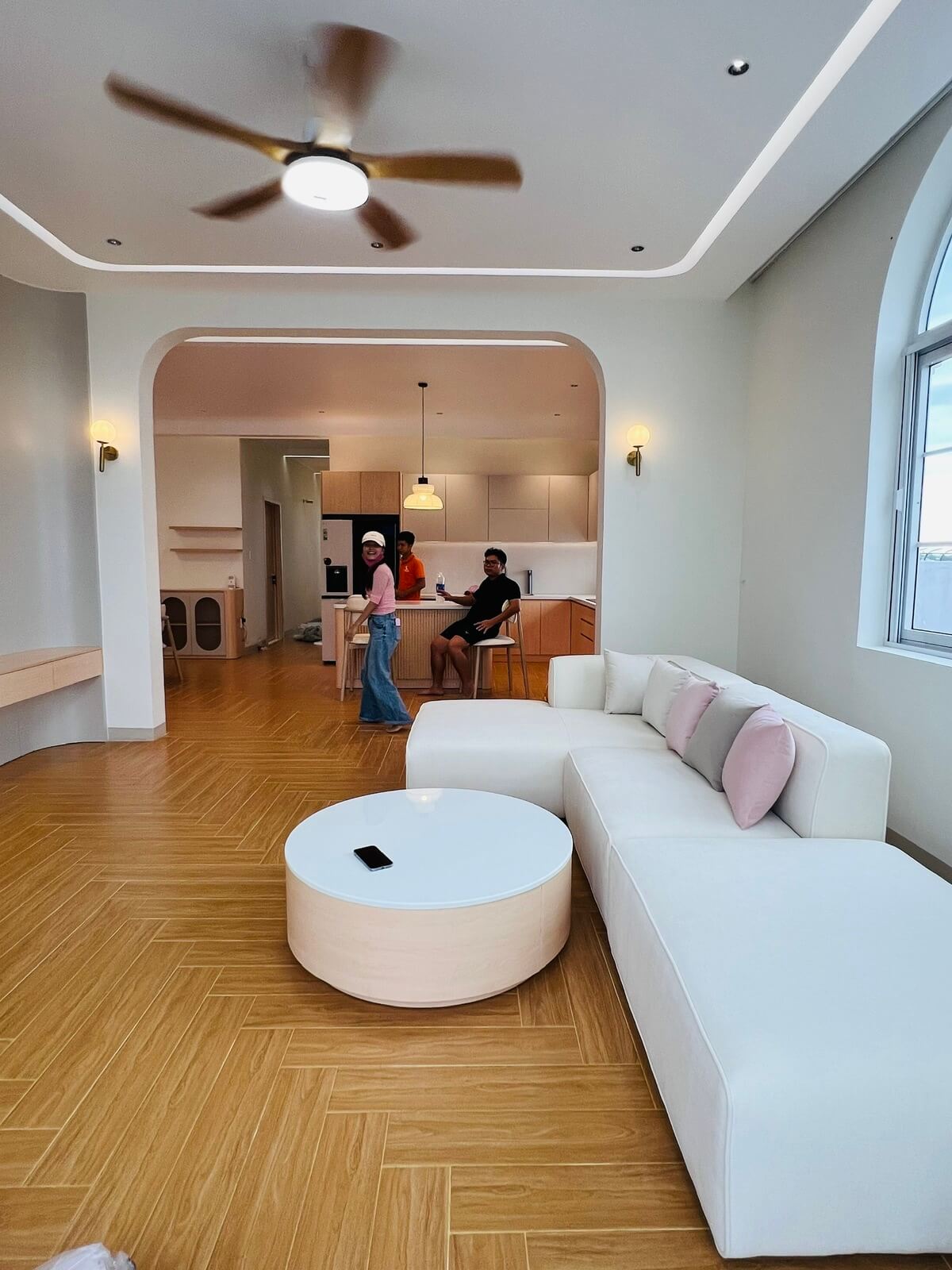 Bàn giao nội thất biệt thự sân vườn 200m2 tại gò dầu tây ninh